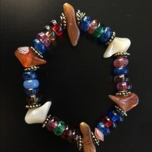 Different stone bracelet
